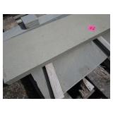 Pavers, four 23.5"x11.5", 42"x11.75...
