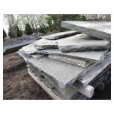 Reclaimed Blue Stone pavers...