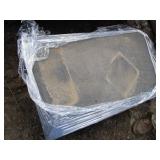 Natural stone pavers, 30"x18"x2", q...