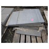 Natural stone pavers, 42"x24"...