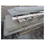 Blue Stone steps, largest is 72"x24...
