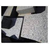 Granite pavers, mostly 6"x6"x2.5", ...