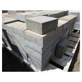 Granite pavers, mostly 6"x6"x2.5", ...