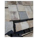Granite pavers, mostly 6"x6"x2.5", ...