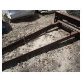 Crafted lifting arms for skidloader...