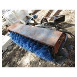 Broom attachment for loader, 51"...