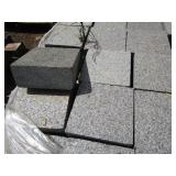 Granite pavers, mostly 6"x6"x2.5", ...