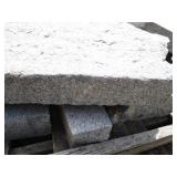 Granite, 33"x20", 19"x34", qty 6...