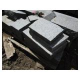 Granite, largest is 51.5"x9"x8"...