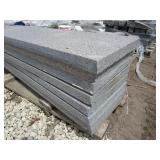 Granite, 60"x16"x2", qty 8...