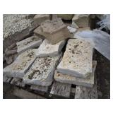 Wall stone, mix...