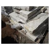 Mixed Limestone wall stone...