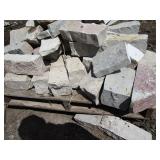 Mixed Limestone wall stone...