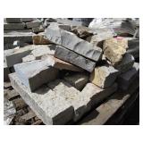 Mixed Limestone wall stone...