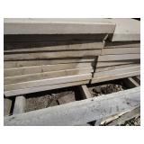 Concrete pavers, 24"x24"x2", qty 17...