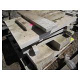 Mixed Natural stone, 48"x12"x6", 36...