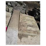 Mixed Natural stone, 48"x12"x6", 36...