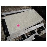 Limestone step, 36"x18"x5.5"...
