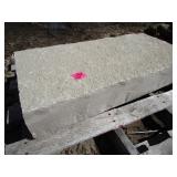 Limestone step, 36"x18"x5.5"...