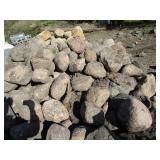 Fieldstone, 12"-16" boulders, one s...