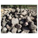 Fieldstone, 12"-16" boulders, one s...