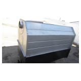 Lawn Vac Trailer With Discharge Attachment and Hose