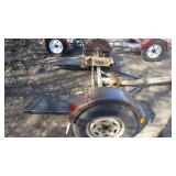 1998 Demco Car Caddy With Spare Tire and Wheel Straps