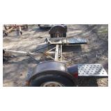 1998 Demco Car Caddy With Spare Tire and Wheel Straps