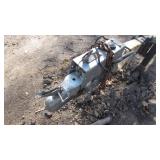 1998 Demco Car Caddy With Spare Tire and Wheel Straps