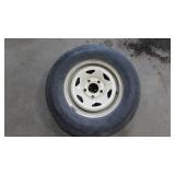 1998 Demco Car Caddy With Spare Tire and Wheel Straps