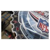 36" x 36" Metal NFL Coors Light Beer Sign