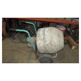Electric Wheelbarrow Concrete Mixer