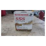 Box of Winchester 555 .22 Shells