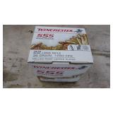 Box of Winchester 555 .22 Shells