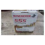 Box of Winchester 555 .22 Shells