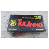 Box of 50 Tul Ammo 9mm Luger 115 Grain Shells