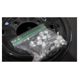 Set of (4) ATV Tires, Rims And Lug Nuts
