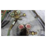 Cutting Torch Head with Hoses