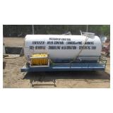 740 Gallon Stainless Steel Tank With 8 HP Honda Motor