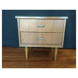 Mid Century Night Stand End Table