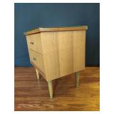 Mid Century Night Stand End Table