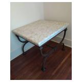 Faux  Stone Corner Table
