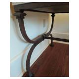 Faux  Stone Corner Table