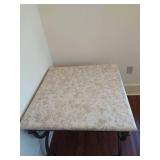 Faux  Stone Corner Table