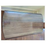 Wood folding leaf end table