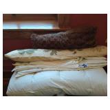 Collection of Blankets and pillows