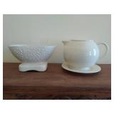 Bowl with Teapot and Plate Set