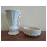 Two McCoy Pottery Items