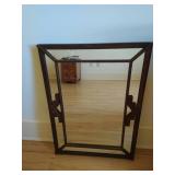 Wall Mirror with Metal Frame