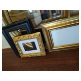 Oval Mirror with Three Frames